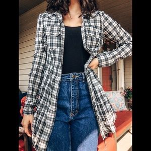 ✰ Vintage Converse one star flannel ✰